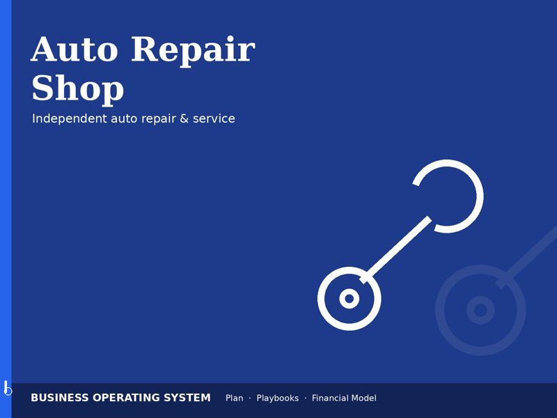 Auto Repair Shop operating system