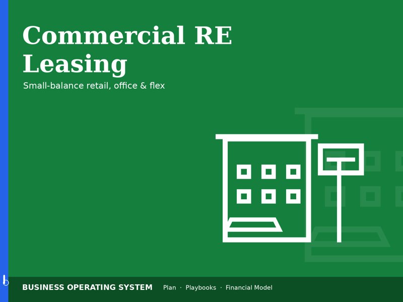 Commercial Real Estate Leasing operating system