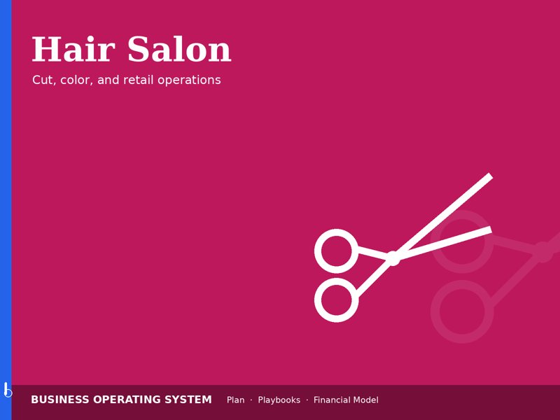 Hair Salon operating system
