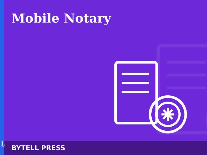 Mobile Notary & Loan Signing side-hustle operating system