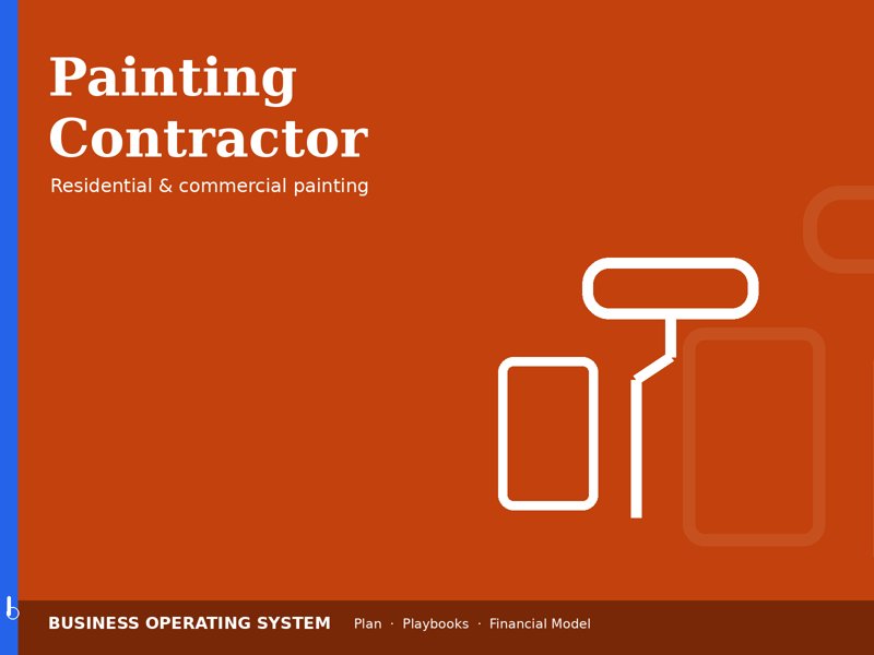 Painting Contractor operating system