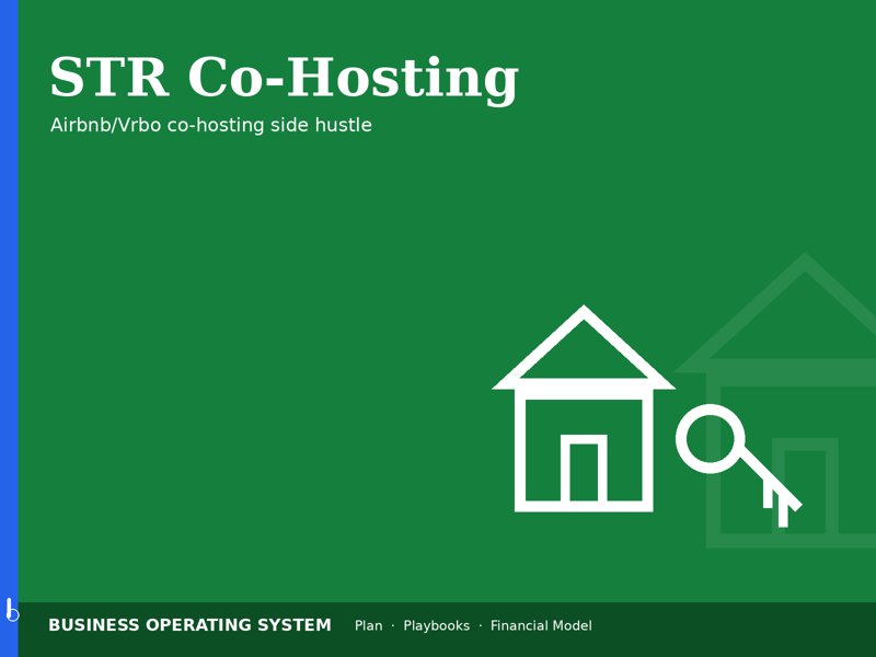Short-Term Rental Co-Hosting operating system